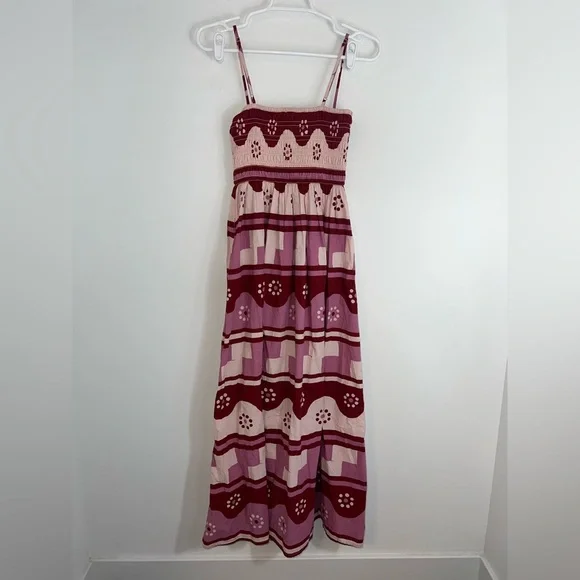 MADEWELL Theo Sleeveless Midi Dress xxs - Picture 13 of 14